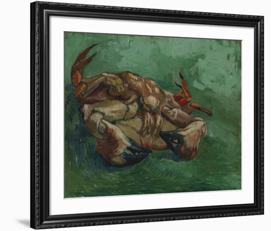 Crustacean Lying On His Back-Vincent Van Gogh-Framed Premium Giclee Print