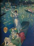 'A Thames Regatta', c1919-CRW Nevinson-Framed Giclee Print