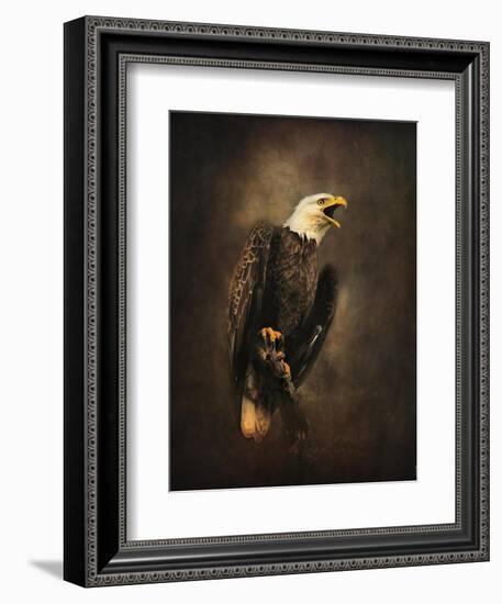 Crying for the Lost Bald Eagle-Jai Johnson-Framed Giclee Print