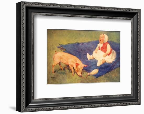 Crying over Spilt Milk-Lawson Wood-Framed Premium Giclee Print