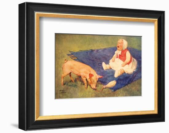 Crying over Spilt Milk-Lawson Wood-Framed Premium Giclee Print