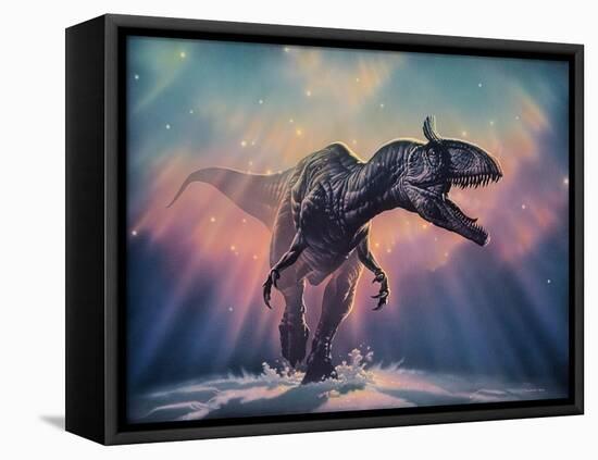 Cryolophosaurus Dinosaur-Joe Tucciarone-Framed Premier Image Canvas