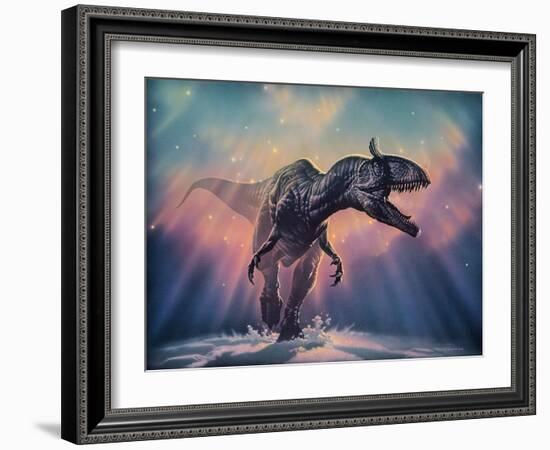 Cryolophosaurus Dinosaur-Joe Tucciarone-Framed Photographic Print