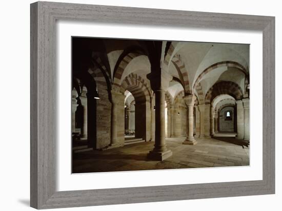 Crypt of Speyer Cathedral, Begun 1030 by Konrad II-null-Framed Giclee Print