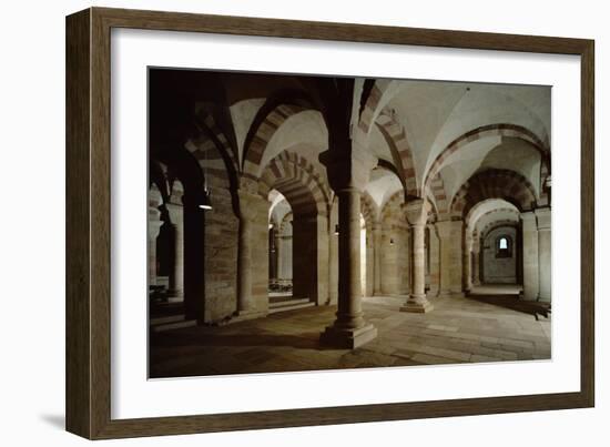 Crypt of Speyer Cathedral, Begun 1030 by Konrad II-null-Framed Giclee Print