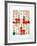 Cryptogramme-Jacques Villegle-Framed Limited Edition