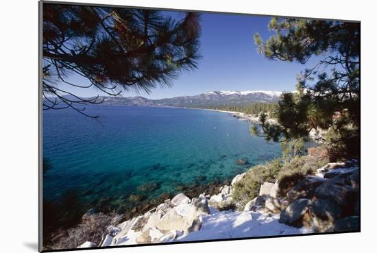 Crystal Bay View, Lake Tahoe, Nevada-George Oze-Mounted Photographic Print