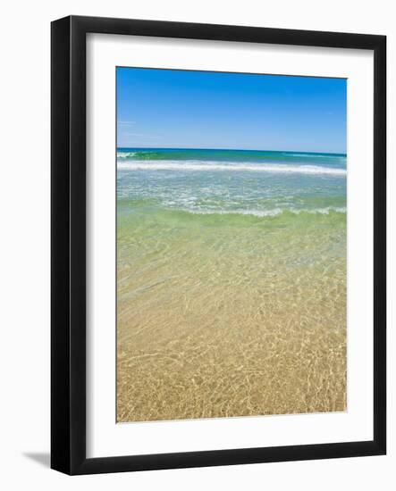 Crystal Clear Blue Sea at Surfers Paradise, Gold Coast, Queensland, Australia, Pacific-Matthew Williams-Ellis-Framed Photographic Print