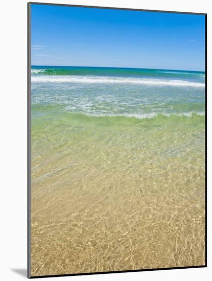 Crystal Clear Blue Sea at Surfers Paradise, Gold Coast, Queensland, Australia, Pacific-Matthew Williams-Ellis-Mounted Photographic Print