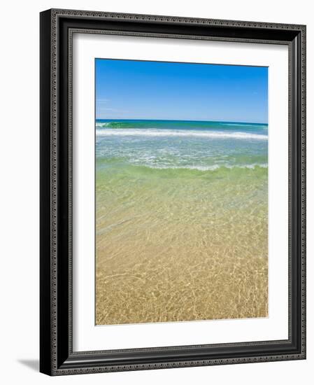 Crystal Clear Blue Sea at Surfers Paradise, Gold Coast, Queensland, Australia, Pacific-Matthew Williams-Ellis-Framed Photographic Print