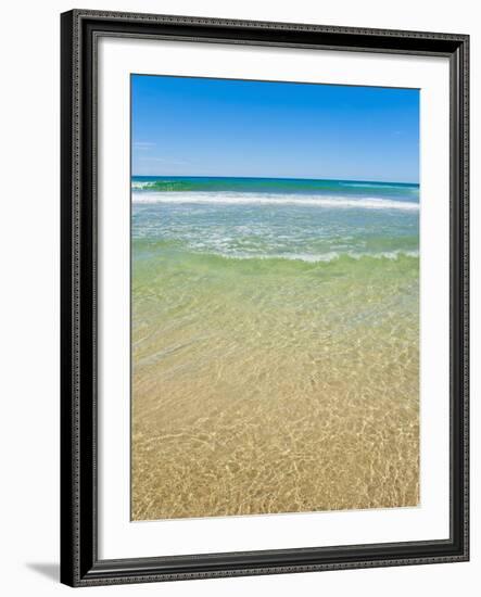 Crystal Clear Blue Sea at Surfers Paradise, Gold Coast, Queensland, Australia, Pacific-Matthew Williams-Ellis-Framed Photographic Print