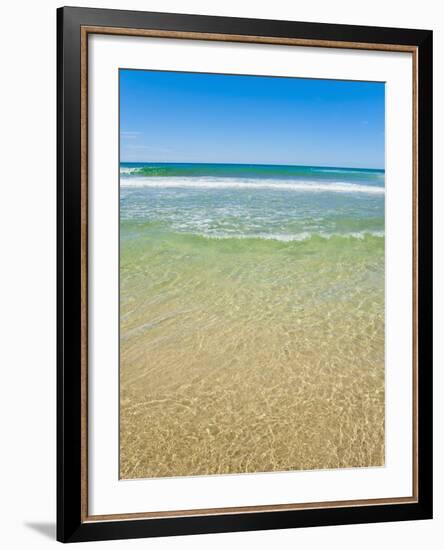 Crystal Clear Blue Sea at Surfers Paradise, Gold Coast, Queensland, Australia, Pacific-Matthew Williams-Ellis-Framed Photographic Print