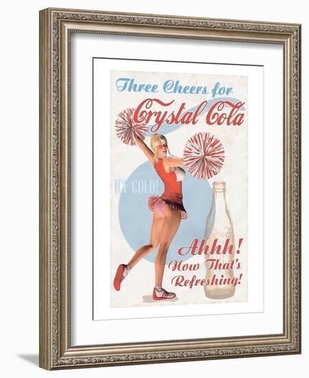 Crystal Cola-null-Framed Art Print