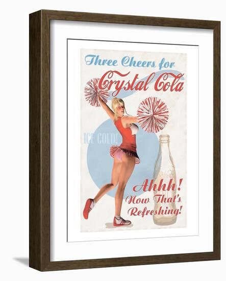 Crystal Cola-null-Framed Art Print