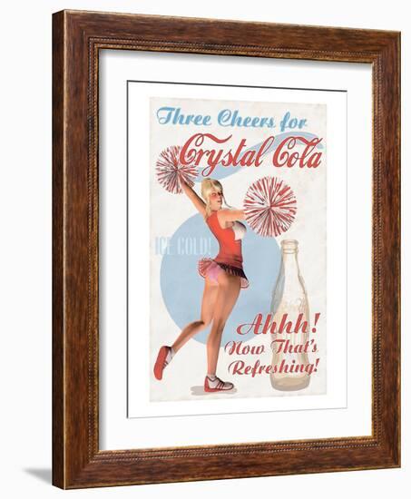 Crystal Cola-null-Framed Art Print