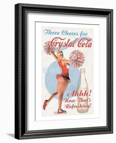 Crystal Cola-null-Framed Art Print