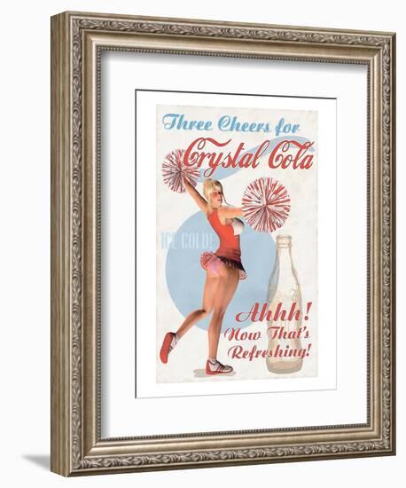 Crystal Cola-null-Framed Art Print