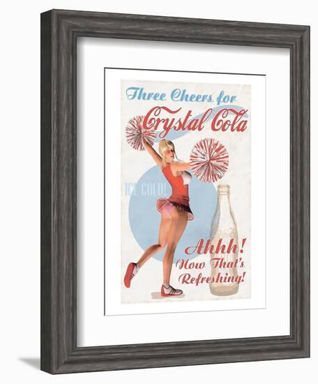 Crystal Cola-null-Framed Art Print