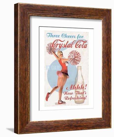 Crystal Cola-null-Framed Art Print