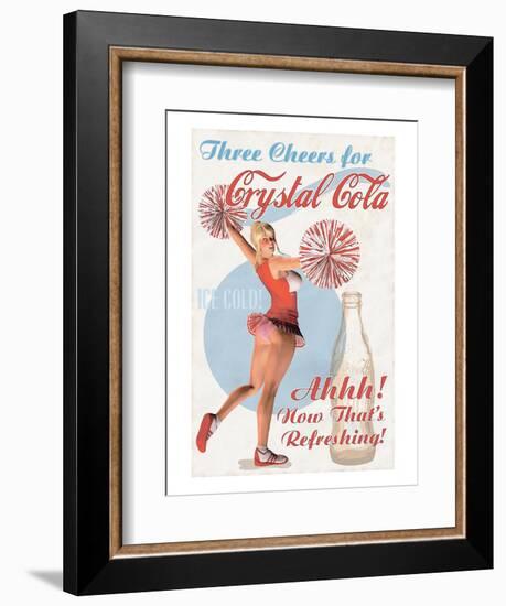 Crystal Cola-null-Framed Art Print