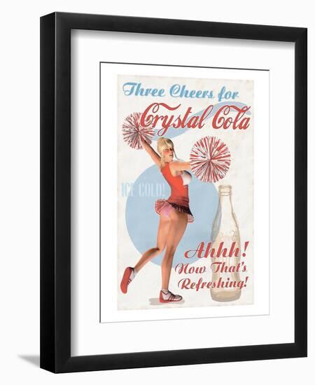 Crystal Cola-null-Framed Art Print