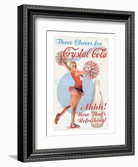 Crystal Cola-null-Framed Art Print