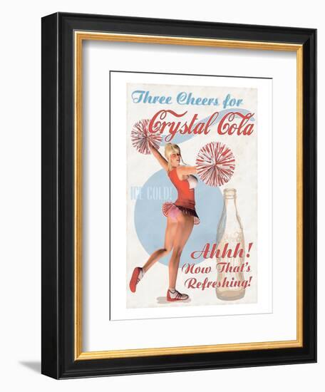 Crystal Cola-null-Framed Art Print