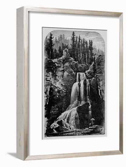 'Crystal Falls', 1883-Unknown-Framed Giclee Print