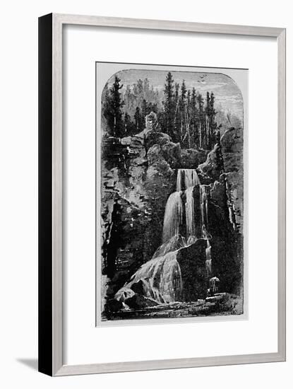 'Crystal Falls', 1883-Unknown-Framed Giclee Print