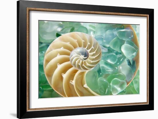 Crystal Harbor #26-Alan Blaustein-Framed Photographic Print