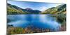 Crystal Lake Surrounded by Mountains, Ironton Park, Million Dollar Highway, Red Mountain-null-Mounted Photographic Print