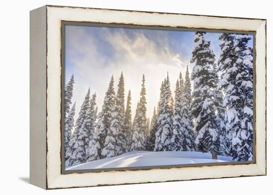 Crystal Mountain Ski Resort, Near Mt. Rainier, Wa, USA-Stuart Westmorland-Framed Premier Image Canvas