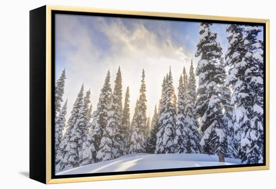 Crystal Mountain Ski Resort, Near Mt. Rainier, Wa, USA-Stuart Westmorland-Framed Premier Image Canvas