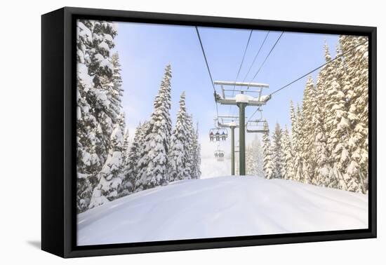 Crystal Mountain Ski Resort, Near Mt. Rainier, Wa, USA-Stuart Westmorland-Framed Premier Image Canvas