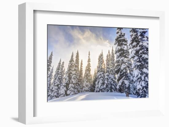 Crystal Mountain Ski Resort, Near Mt. Rainier, Wa, USA-Stuart Westmorland-Framed Premium Photographic Print