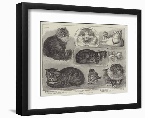 Crystal Palace Cat Show-null-Framed Giclee Print