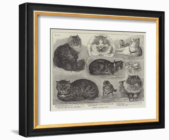 Crystal Palace Cat Show-null-Framed Giclee Print