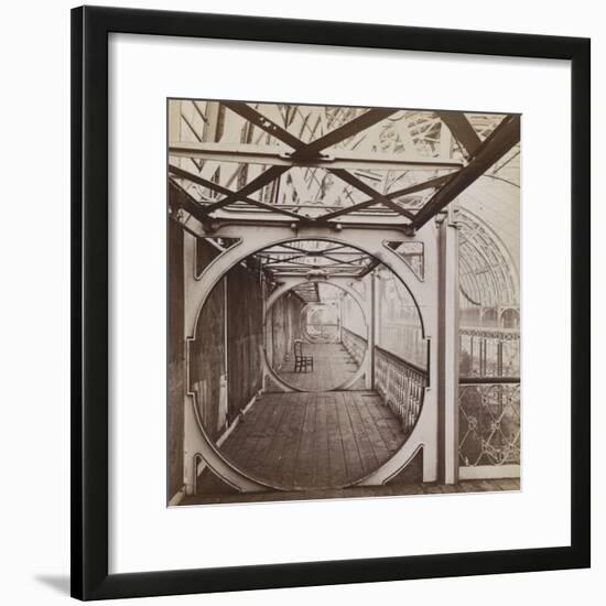 Crystal  Palace de Londres : "bulls eye Gallery"-Joseph Warren Zambra-Framed Giclee Print