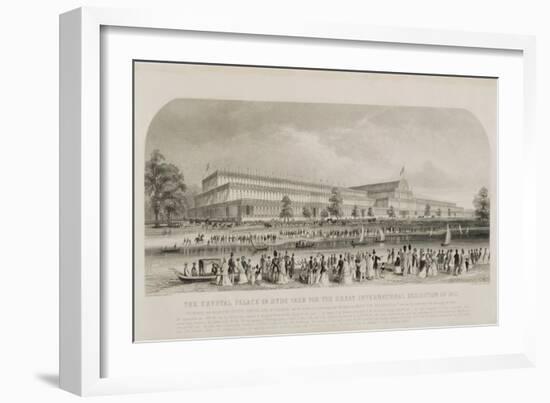 Crystal Palace in Hyde Park for the Great International Exhibition of 1851, pub. by Read and Co.-null-Framed Giclee Print