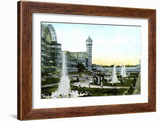 Crystal Palace, London, 20th Century-null-Framed Giclee Print