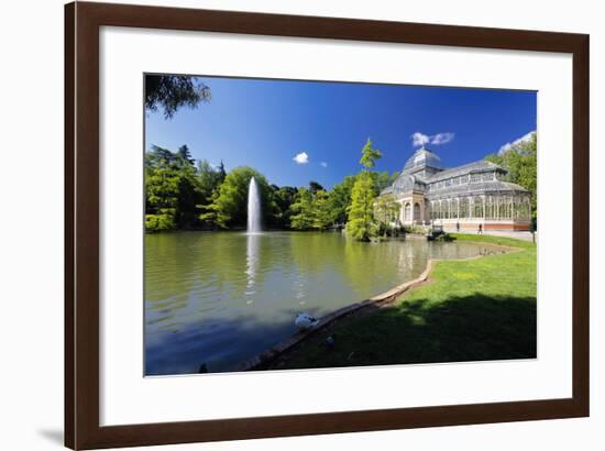 Crystal Palace Of Madrid-George Oze-Framed Photographic Print