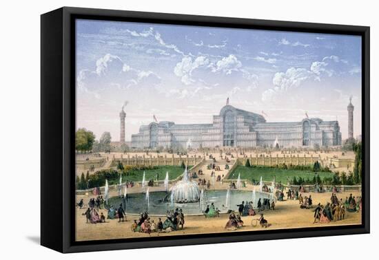 Crystal Palace, Sydenham, circa 1862-Achille-louis Martinet-Framed Premier Image Canvas