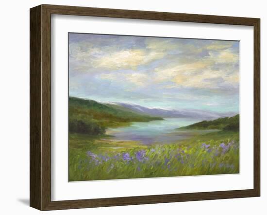 Crystal Springs Vista-Sheila Finch-Framed Art Print