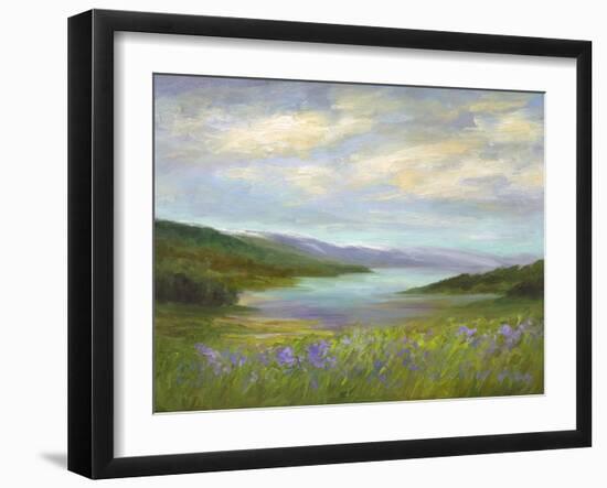 Crystal Springs Vista-Sheila Finch-Framed Art Print