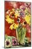 Crystal Vase with Anemones and Daffodils; Vase Cristal, Anemones Et Jonquilles, 1929 (Oil on Canvas-Louis Valtat-Mounted Giclee Print