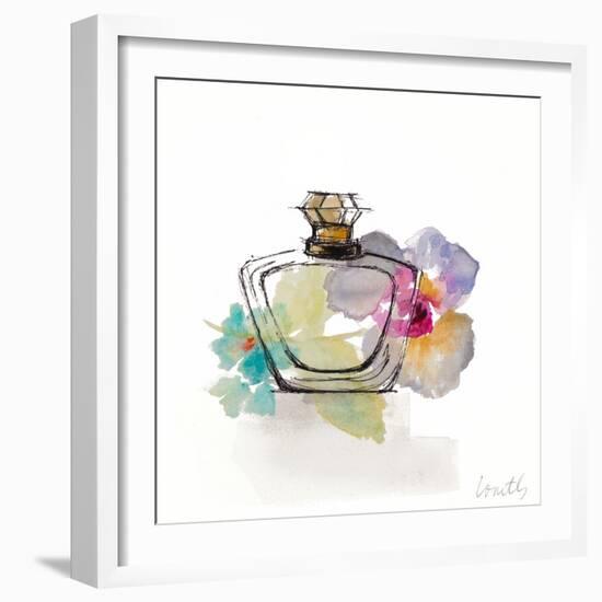 Crystal Watercolor Perfume Square I-Lanie Loreth-Framed Art Print