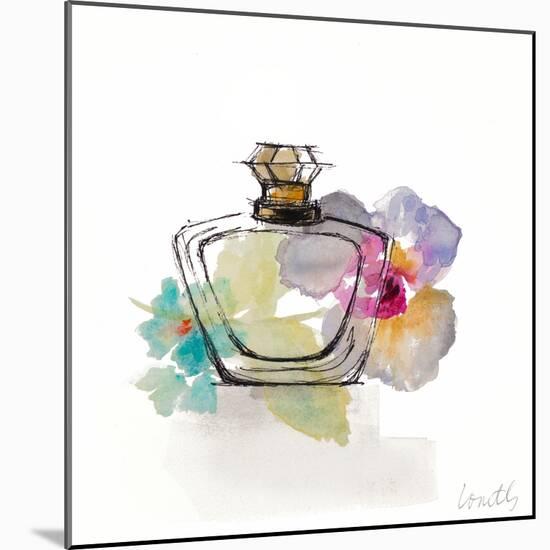 Crystal Watercolor Perfume Square I-Lanie Loreth-Mounted Art Print