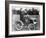 Cs Rolls in His 4Hp Peugeot Voiturette, C1900-null-Framed Photographic Print