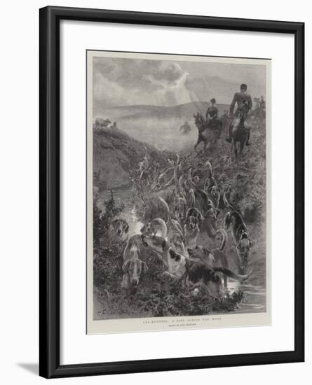 Cub-Hunting, a Spin across the Moor-John Charlton-Framed Giclee Print