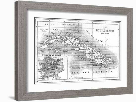 Cuba, 19th Century-null-Framed Giclee Print